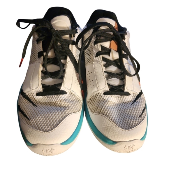 Nike Ja 1 Reverse Scratch Size 9.5 Mens White Black Turbo Green Basketball Shoes - Picture 3 of 9